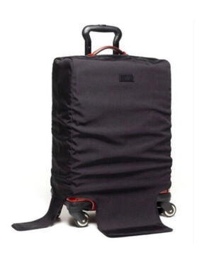 New Gucci Leather Trim Nylon Luggage Protective Cover for Carry On Suitcase